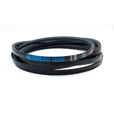 D&D B192 Classical V-Belt, 195 in Outside Length, 21/32 in Top Width, 1 Ribs B192